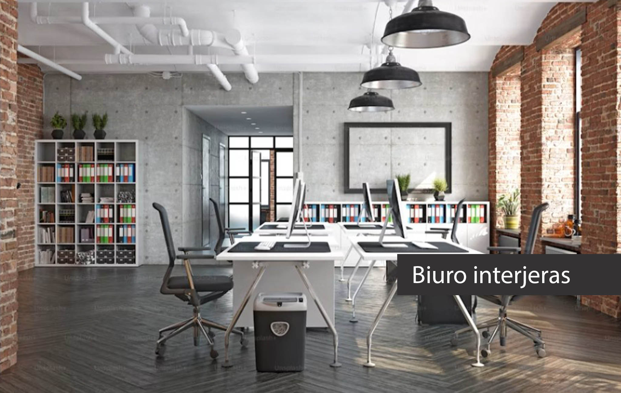 Biuro – ofiso interjeras