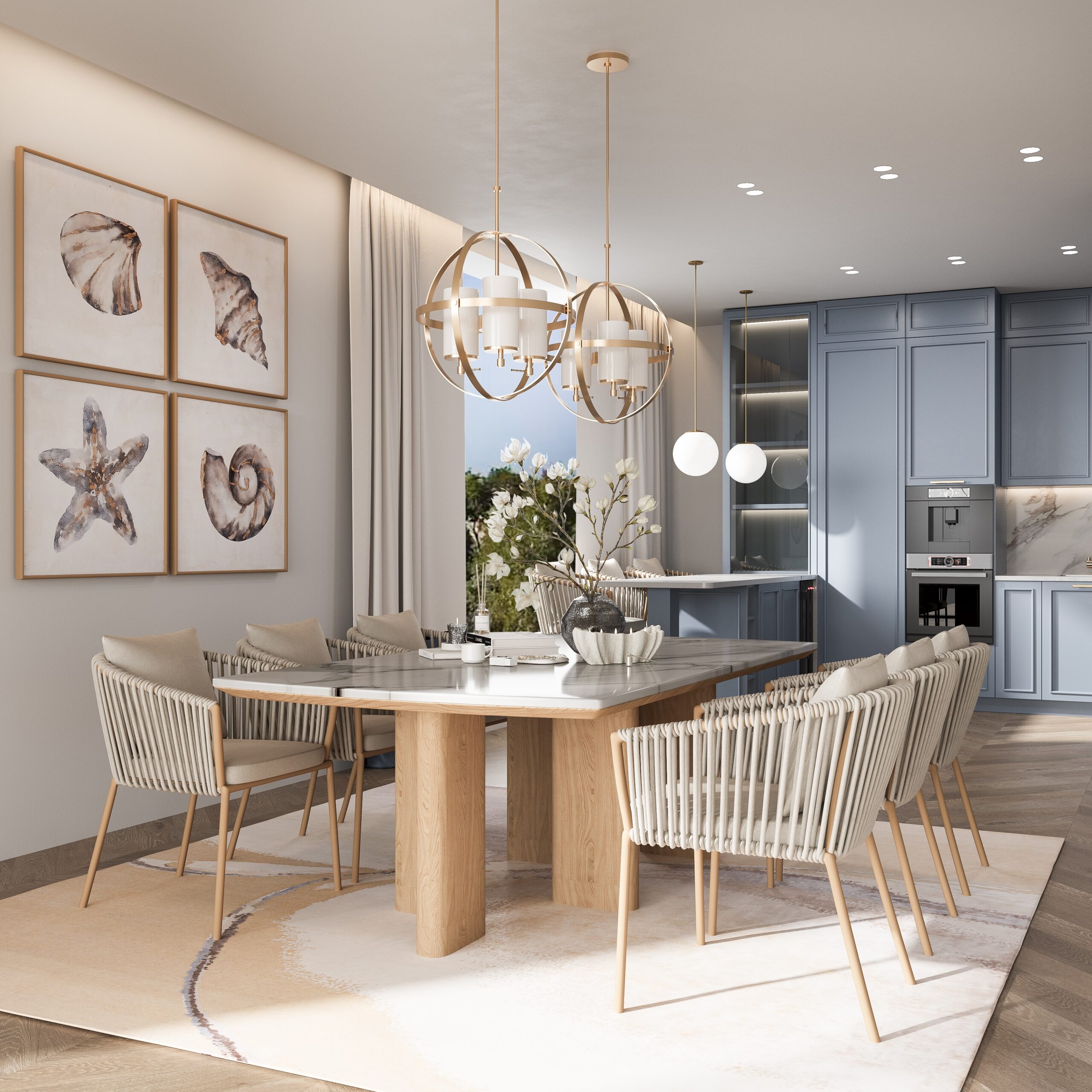 Virtuvės interjero sprendimai