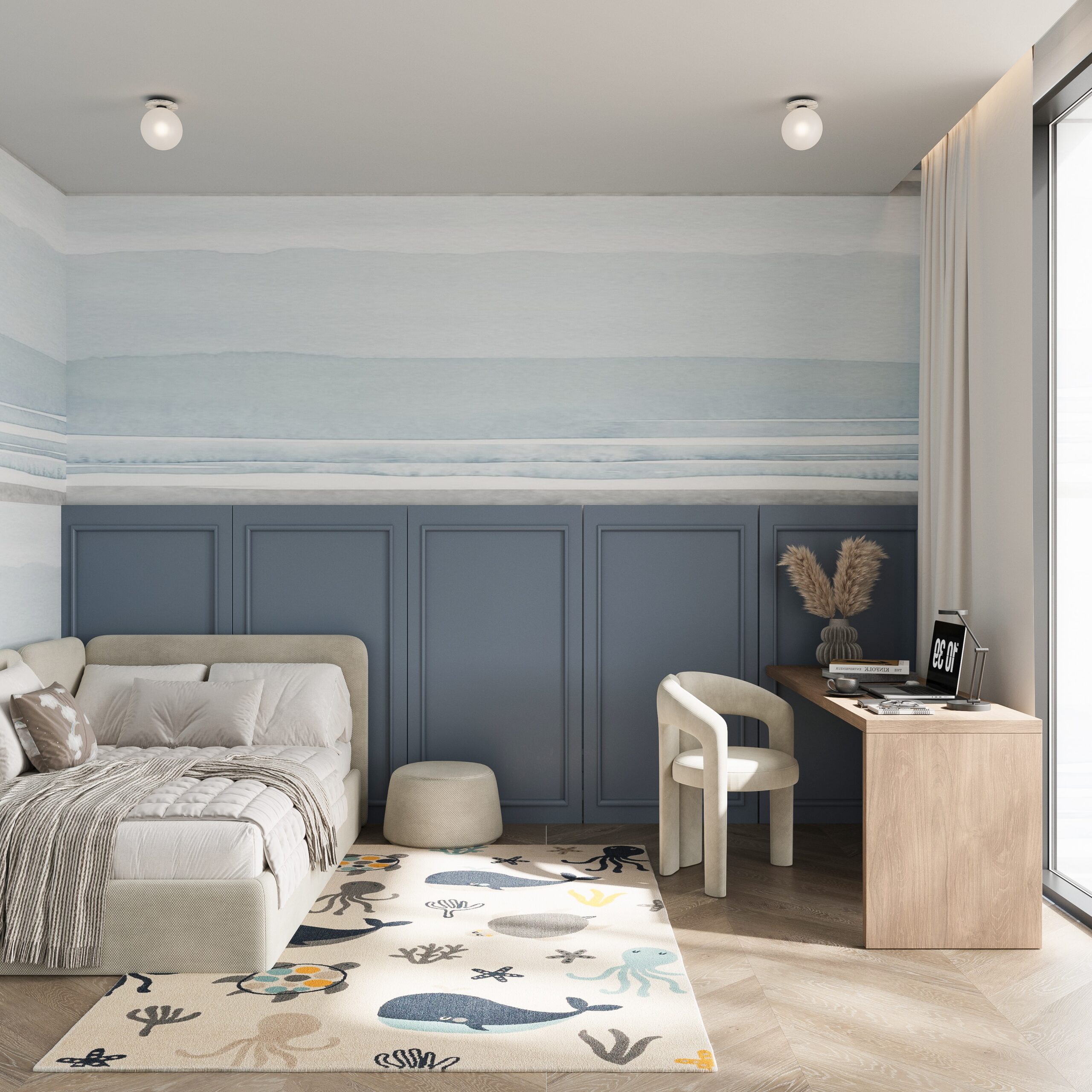 Vaikų kambario interjero sprendimai