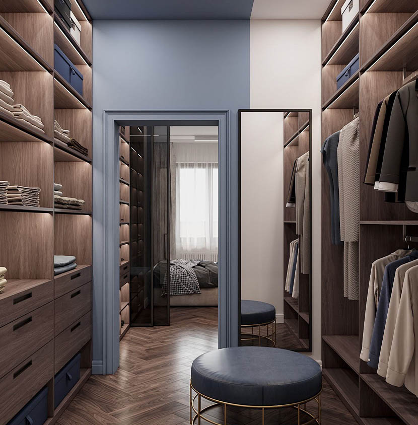 Drabužinės interjero sprendimai